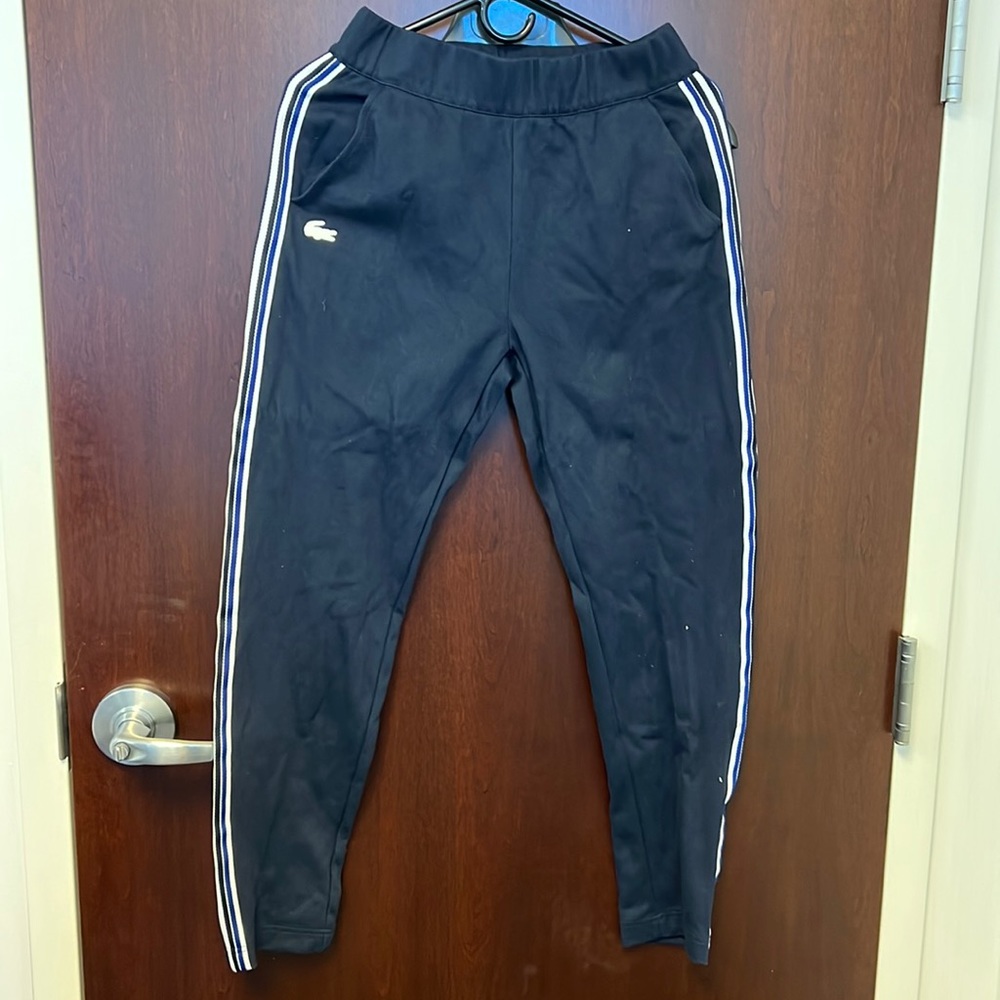 Lacoste striped jogger sweatpants